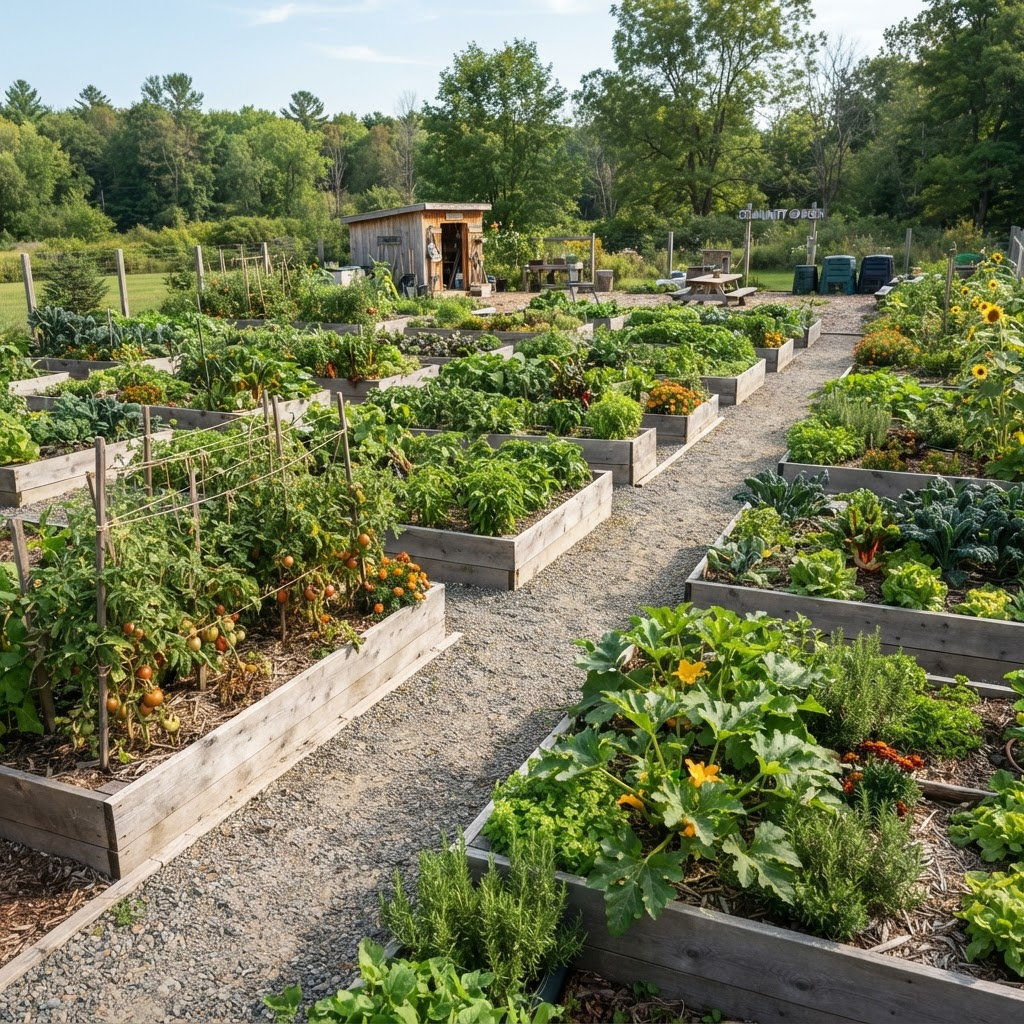 Community Organizations garden space example