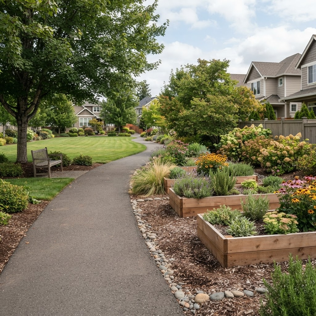 HOAs garden space example